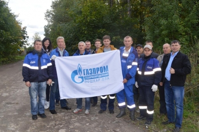 Йошкар-олинские газовики приняли участие  во всероссийском экологическом субботнике «Зеленая Россия»