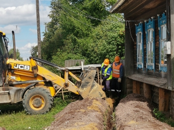 В двух населенных пунктах Звениговского района  строятся газопроводы